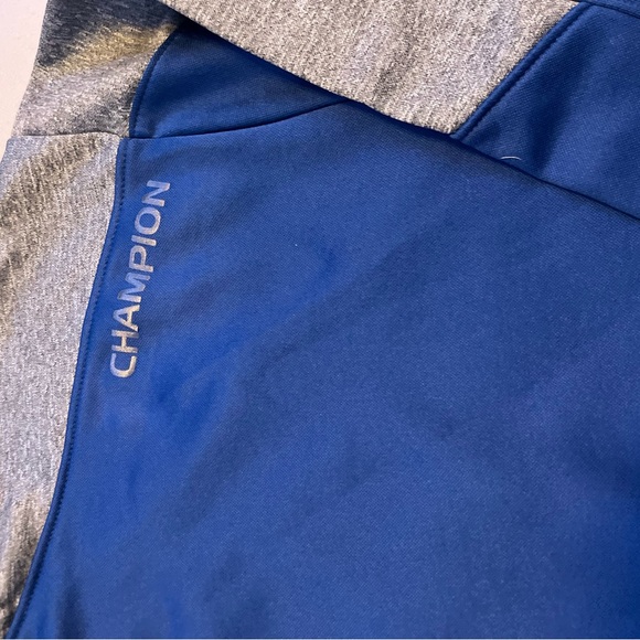 Champion Blue and Gray Hoodie XL - Picture 6 of 6